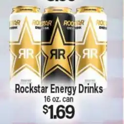 Angelo Caputo's Fresh Market Rockstar Energy Drinks offer