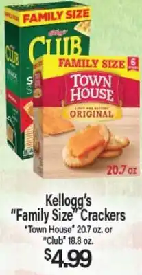Angelo Caputo's Fresh Market Kellogg's Family Size Crackers offer