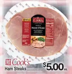 Angelo Caputo's Fresh Market Cooks Ham Steaks offer