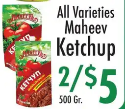 Garden Fresh Market All Varieties Maheev Ketchup offer