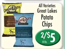 Garden Fresh Market All Varieties Great Lakes Potato Chips offer