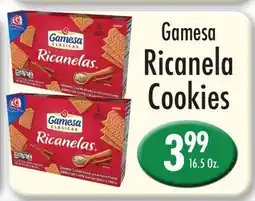 Garden Fresh Market Gamesa Ricanelas Cookies offer