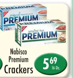 Garden Fresh Market Nabisco Premium Crackers offer