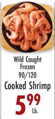 Garden Fresh Market Wild Caught Frozen 90/120 Cooked Shrimp offer