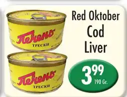 Garden Fresh Market Red Oktober Cod Liver offer