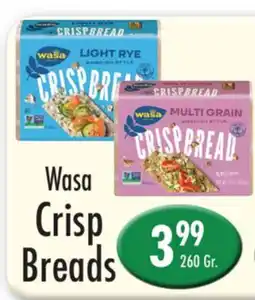 Garden Fresh Market Wasa Crisp Breads offer