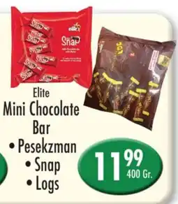 Garden Fresh Market Elite Mini Chocolate Bar offer