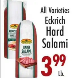 Garden Fresh Market All Varieties Eckrich Hard Salami offer