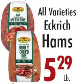 Garden Fresh Market Eckrich Hams offer