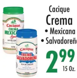 Garden Fresh Market Cacique Crema offer