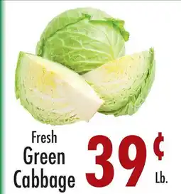 Garden Fresh Market Fresh Green Cabbage offer