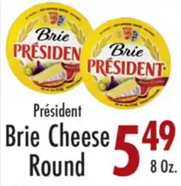 Garden Fresh Market Président Brie Cheese Round offer