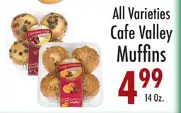Garden Fresh Market All Varieties Cafe Valley Muffins offer