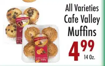 Garden Fresh Market All Varieties Cafe Valley Muffins offer