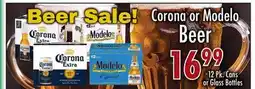Garden Fresh Market Corona or Modelo Beer offer