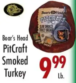 Garden Fresh Market Boar's Head PitCraft Smoked Turkey offer