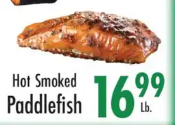 Garden Fresh Market Hot Smoked Paddlefish offer
