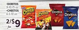 Cermak Fresh Market •DORITOS 9-10.75 oz. •CHEETOS 6.5-10 oz offer