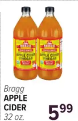 Cermak Fresh Market Bragg APPLE CIDER offer