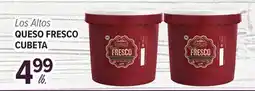 Cermak Fresh Market Los Altos QUESO FRESCO CUBETA offer