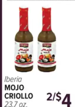 Cermak Fresh Market Iberia MOJO CRIOLLO offer