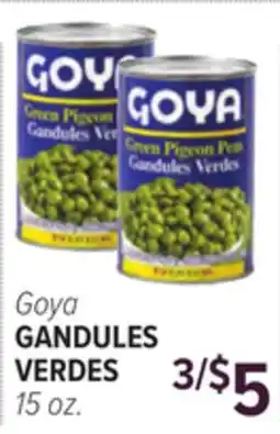 Cermak Fresh Market Goya GANDULES VERDES offer
