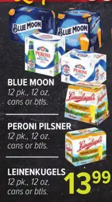 Cermak Fresh Market BLUE MOON, PERONI PILSNER, LEINENKUGELS offer