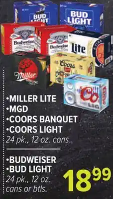 Cermak Fresh Market • MILLER LITE • MGD • COORS BANQUET • COORS LIGHT offer