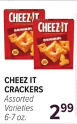Cermak Fresh Market CHEEZ IT CRACKERS offer
