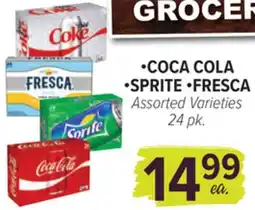 Cermak Fresh Market COCA COLA, SPRITE, FRESCA offer