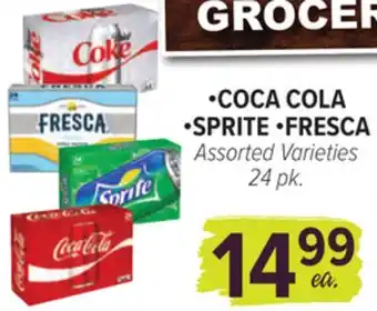 Cermak Fresh Market COCA COLA, SPRITE, FRESCA offer