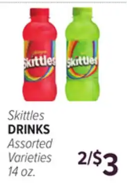 Cermak Fresh Market Skittles DRINKS offer