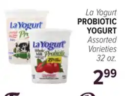 Cermak Fresh Market La Yogurt PROBIOTIC YOGURT offer