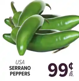 Cermak Fresh Market USA SERRANO PEPPERS offer