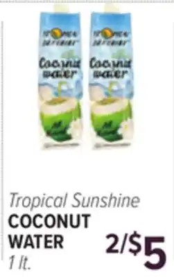 Cermak Fresh Market Tropical Sunshine COCONUT WATER offer