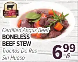 Cermak Fresh Market Certified Angus Beef BONELESS BEEF STEW offer