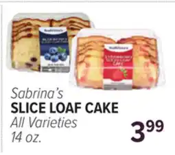 Cermak Fresh Market Sabrina's SLICE LOAF CAKE offer