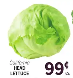 Cermak Fresh Market California HEAD LETTUCE offer