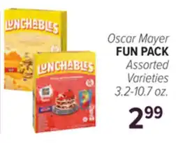 Cermak Fresh Market Oscar Mayer FUN PACK offer
