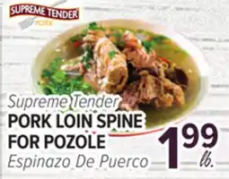 Cermak Fresh Market Supreme Tender PORK LOIN SPINE FOR POZOLE offer