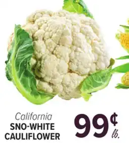 Cermak Fresh Market California SNO-WHITE CAULIFLOWER offer