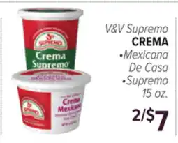 Cermak Fresh Market V&V Supremo CREMA offer