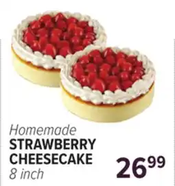 Cermak Fresh Market Homemade STRAWBERRY CHEESECAKE offer
