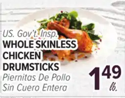 Cermak Fresh Market WHOLE SKINLESS CHICKEN DRUMSTICKS offer