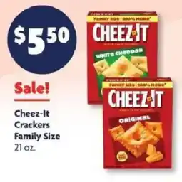 Family Dollar Cheez-It Crackers offer