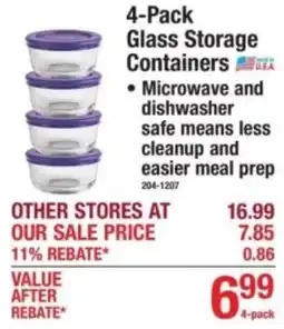 Menards Glass Storage Containers offer