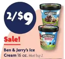 Family Dollar Ben & Jerry's Ice Cream offer