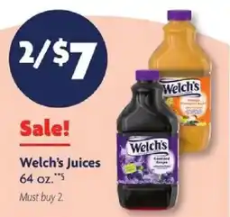 Family Dollar Welch's Juices offer