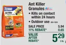 Menards Ant Killer Granules offer