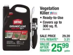 Menards Vegetation Killer offer